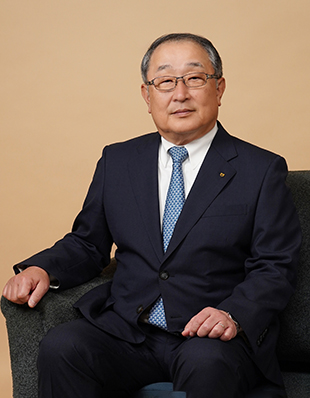 Photo: President, Kinden Corporation