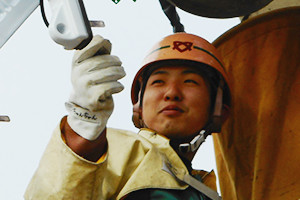 配電工事（外線） 濱田 比呂