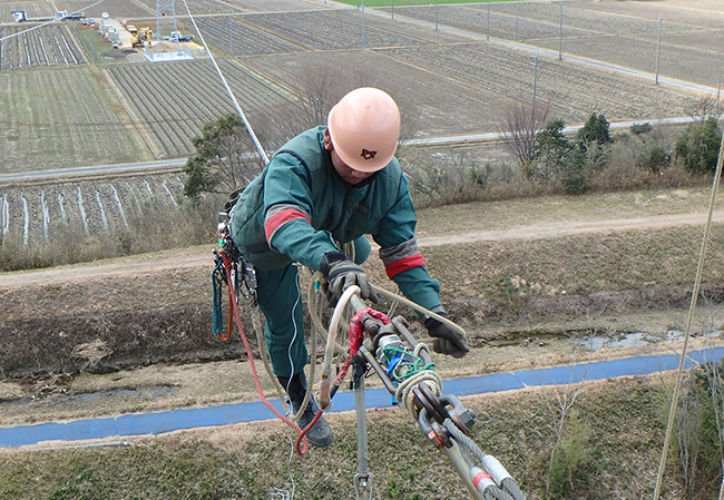 スケールの大きな仕事に携わる充実感